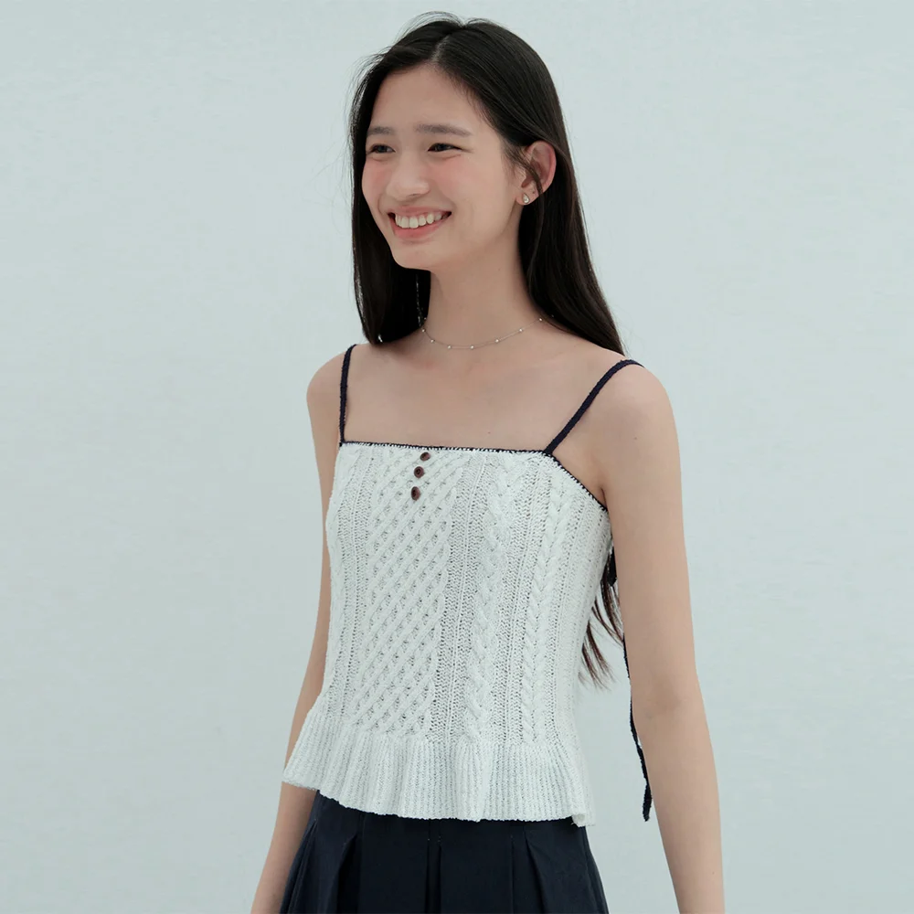 Line Sleeveless Knit