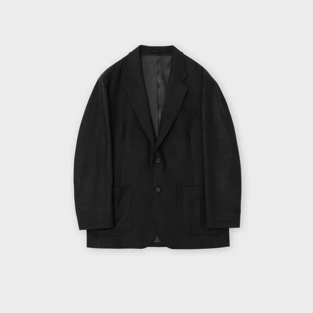 Pure Wool Sports Coat, Black