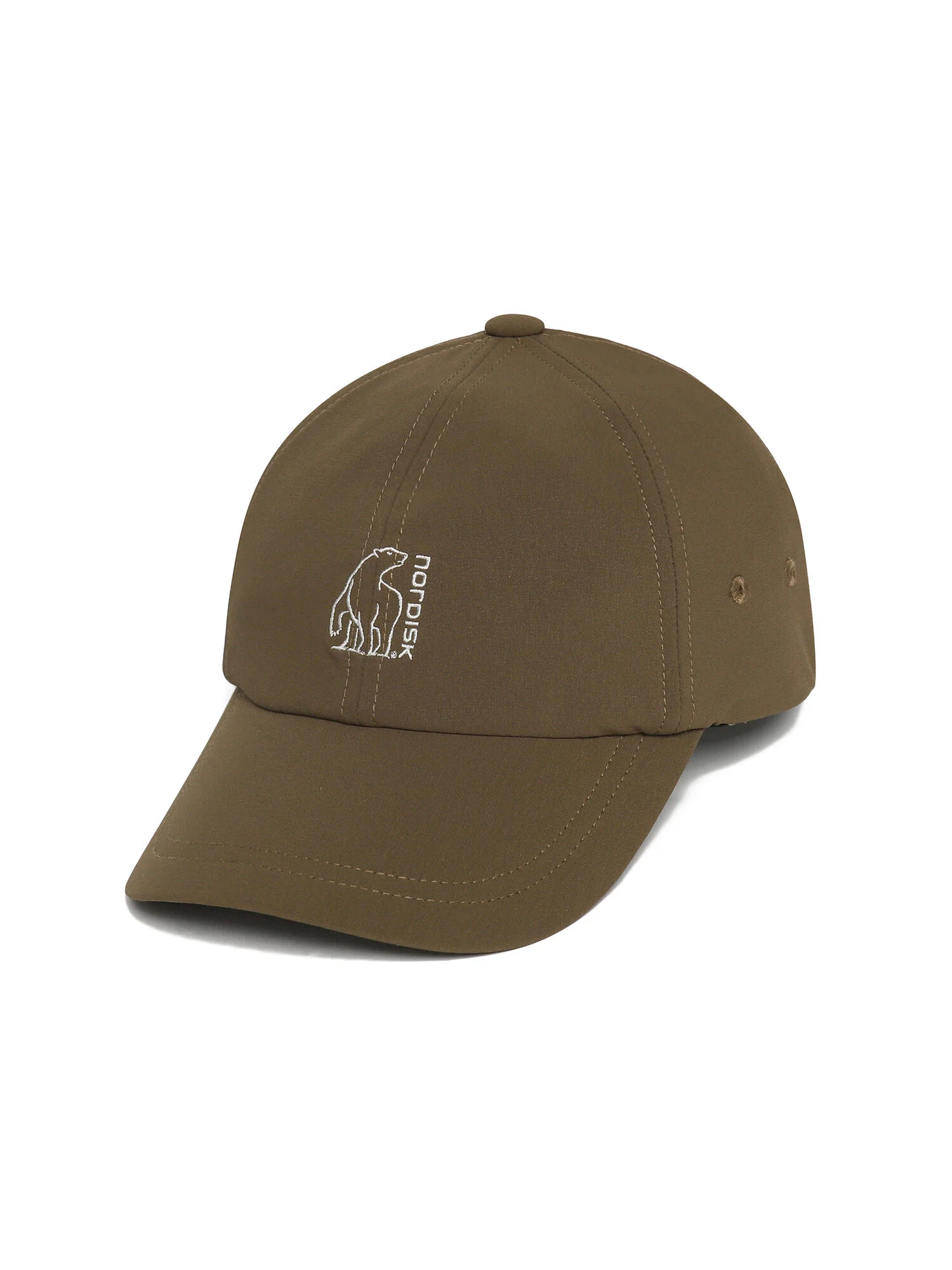 彈力 棒球帽_Beige BROWN_OUF26C51BB