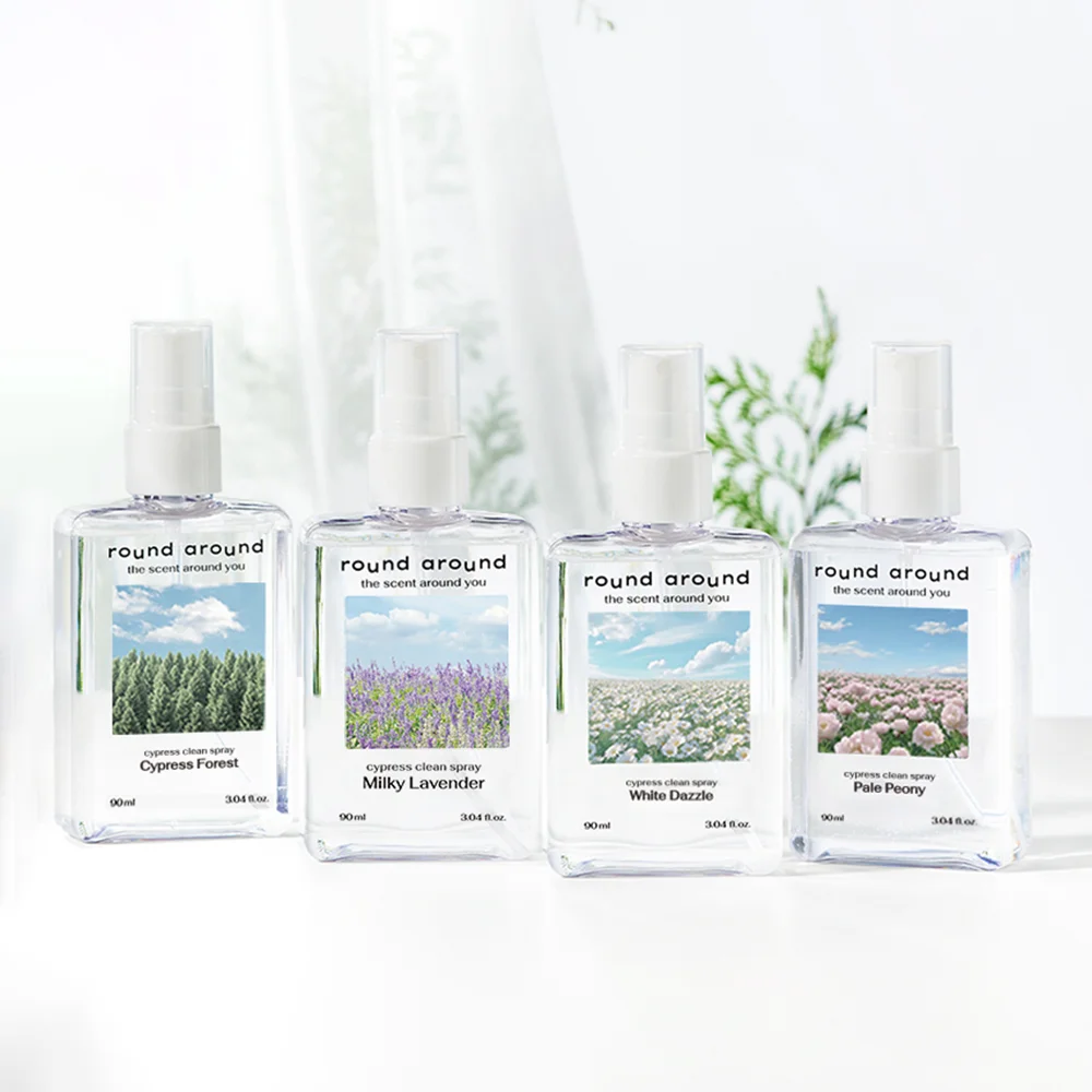 round a'round 扁柏 潔淨 噴繪 90ml (小容量)