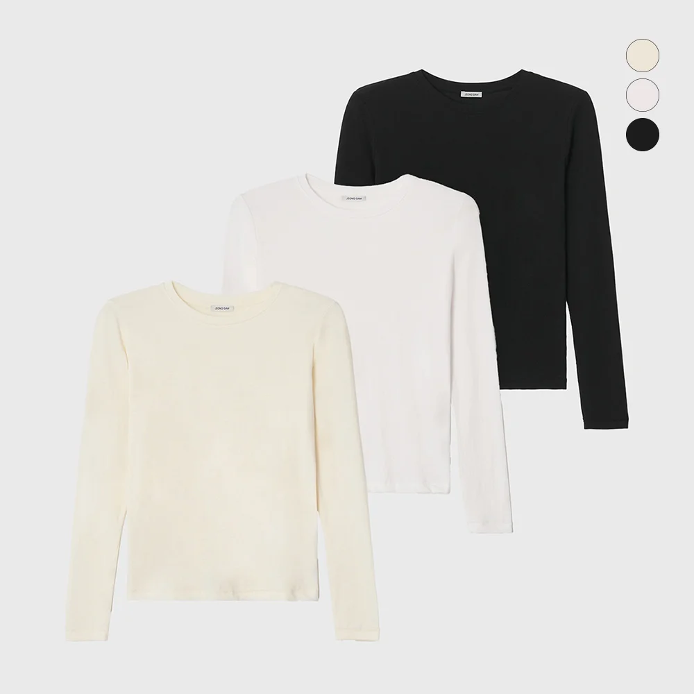 Single Stitch Long Sleeve_3 color