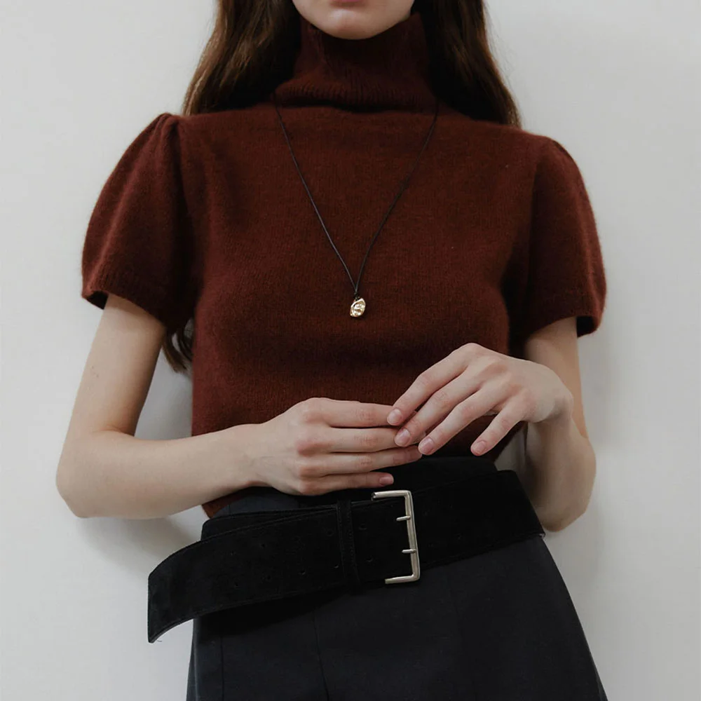 Two Hole Wide Suede Belt_2COL (L243MBT010)