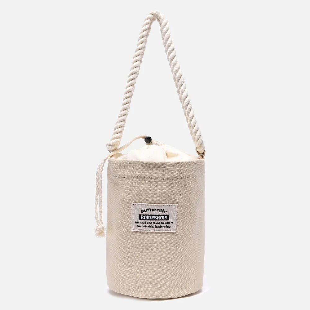 ROPE COTTON SHOULDER BAG (BEIGE)