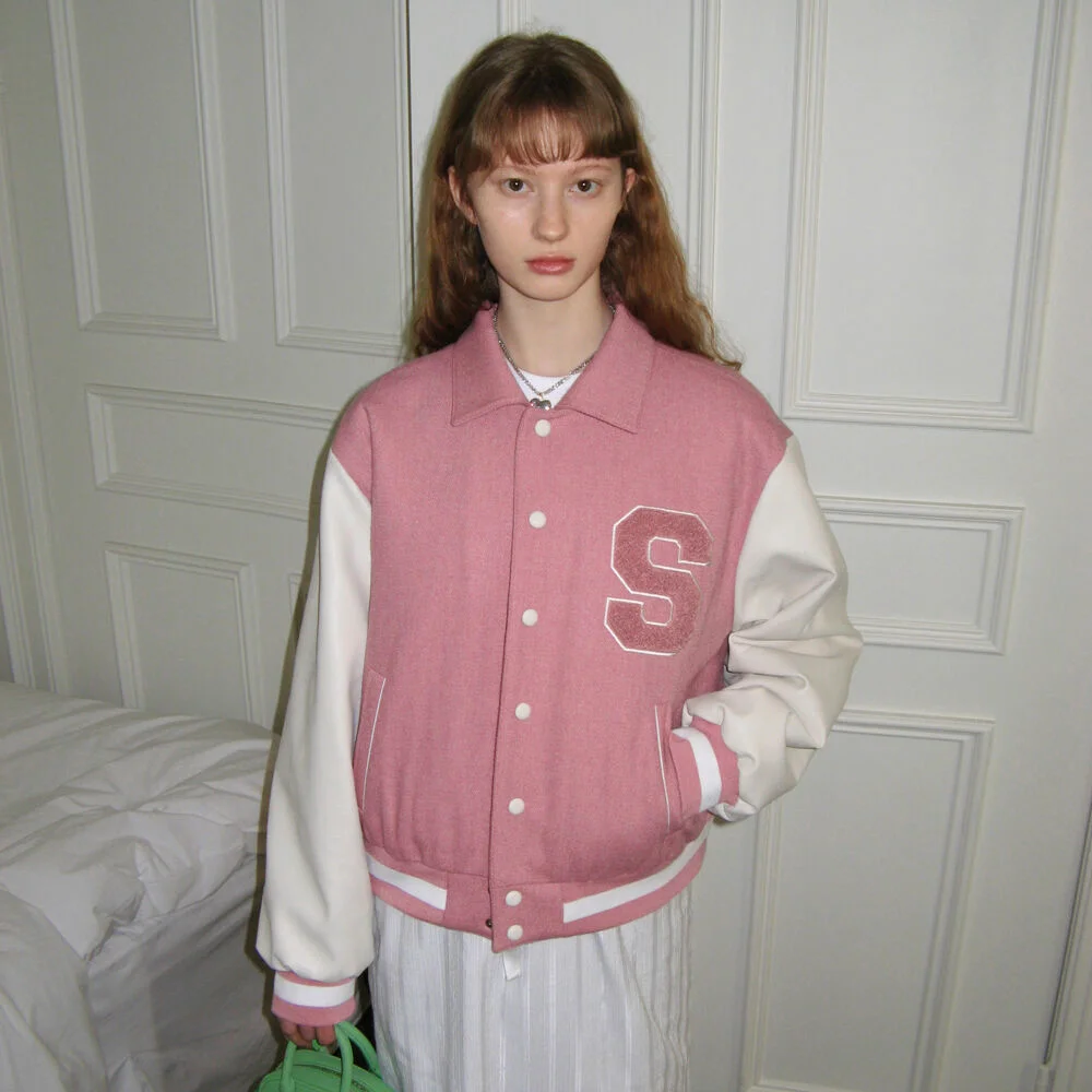 Classic Logo Award Jacket (Pale Pink)
