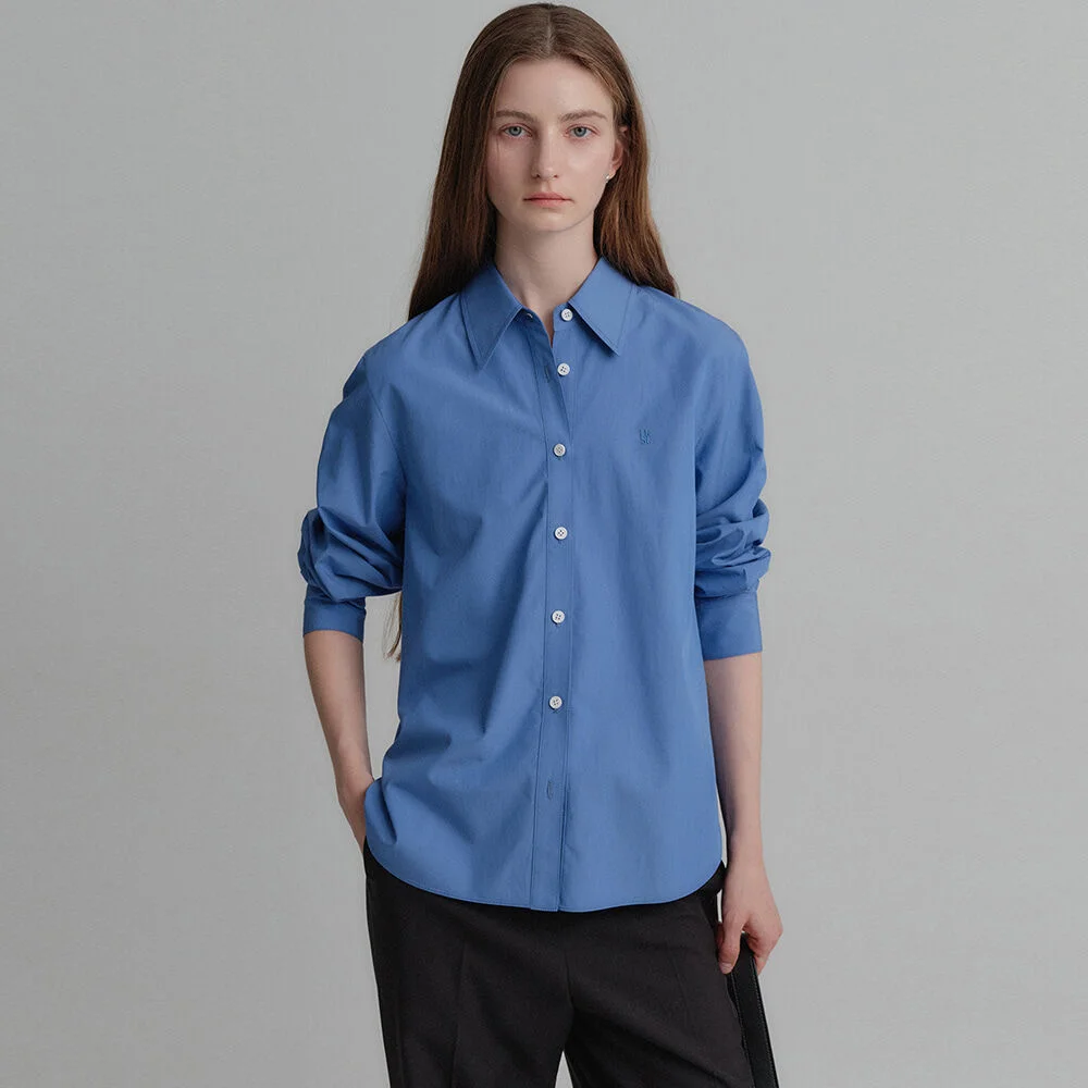 Lumi 基本款 襯衫_藍色 / LUMI BASIC SHIRTS_BLUE