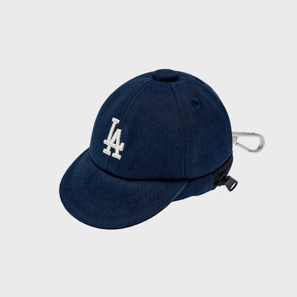 基本款 棒球帽 化妝袋 鑰匙扣 LA (Navy)