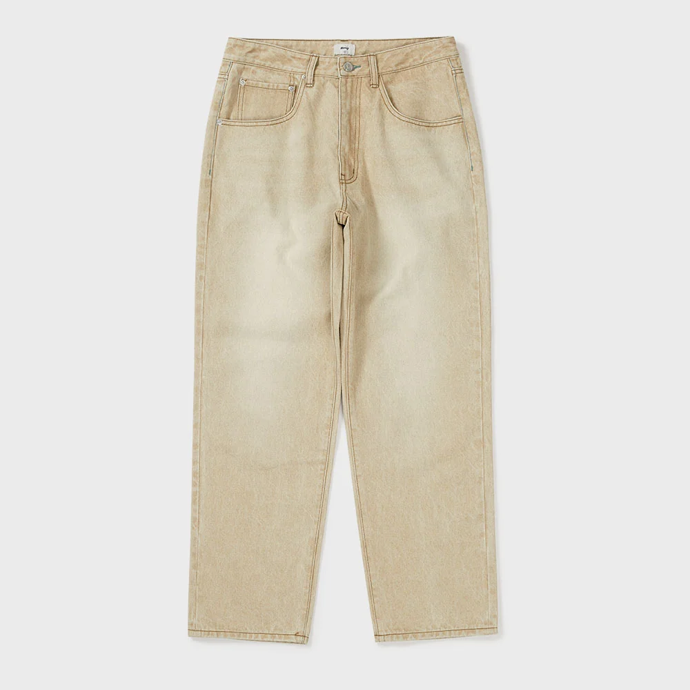 MM AUTHENTIC REGULAR DENIM PANTS (BEIGE)