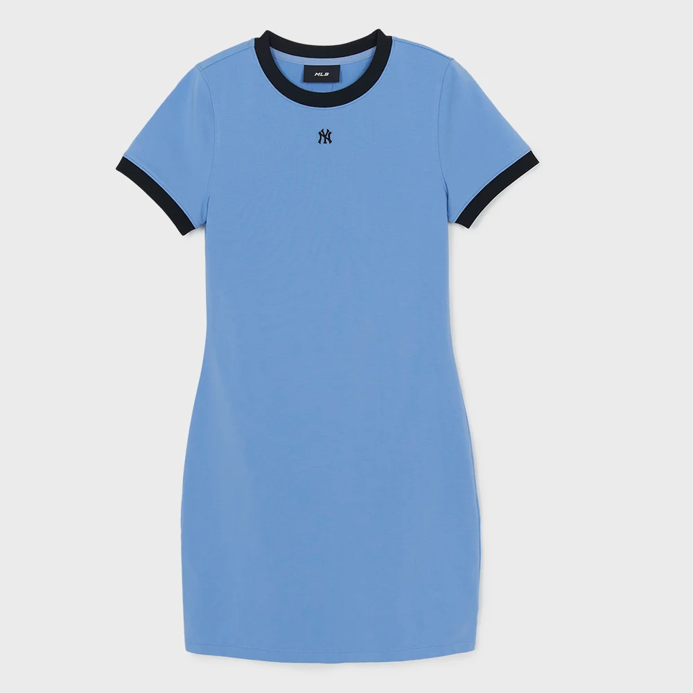 女裝 基本款 Ringer 連衣裙 NY (L.Cobalt Blue)