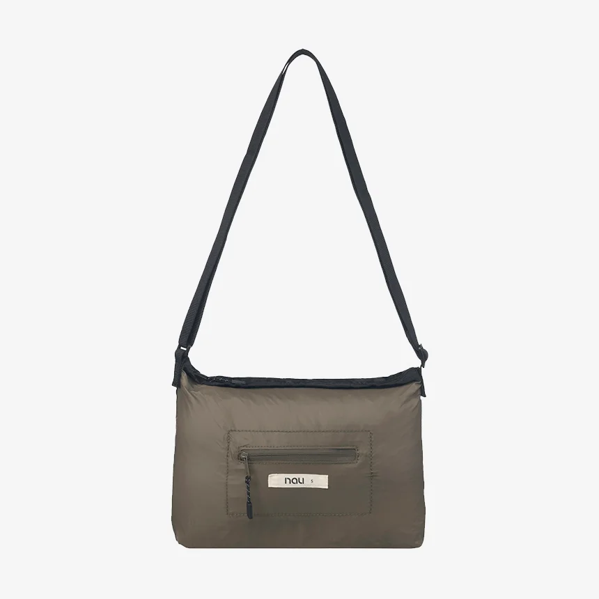 可收納 肩部 袋 S Khaki
