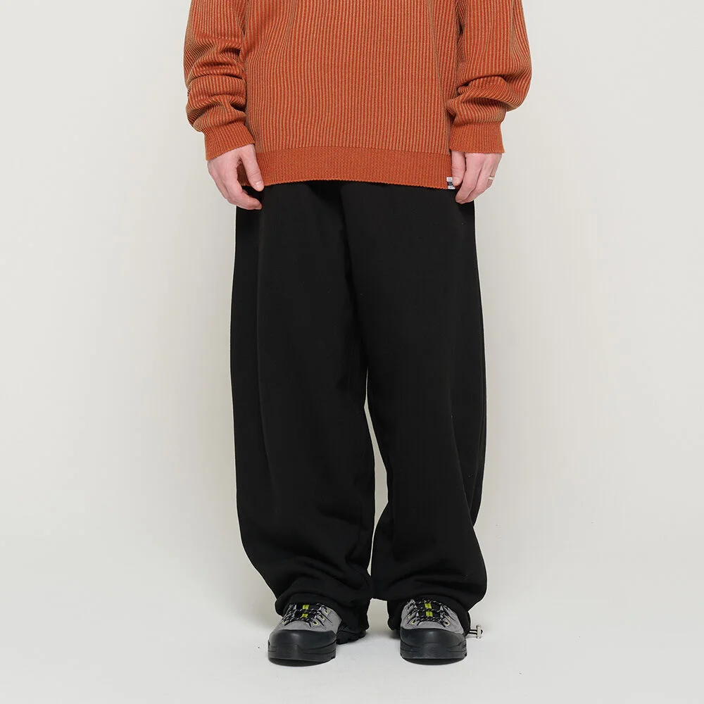 COMFORT DAILY STRING SWEAT PANTS (BLACK)