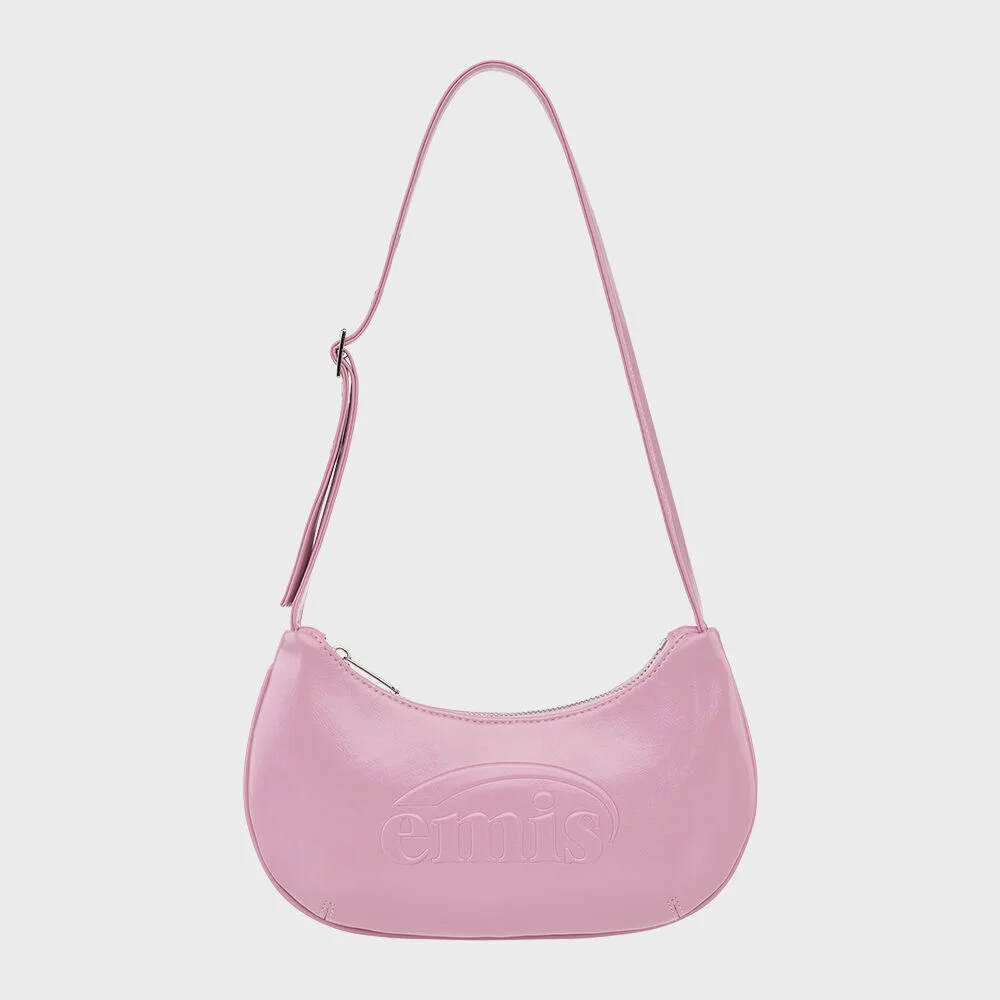 EMBOSSED MINI BAG-PINK