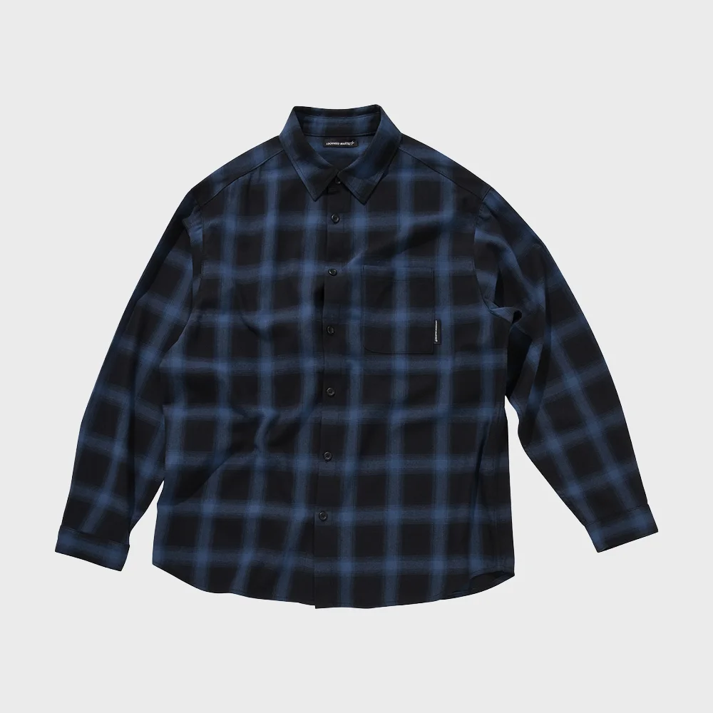 CHECK PATTERN SHIRTS (BLUE)