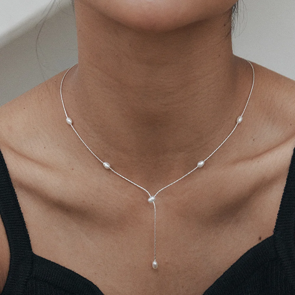 Ivy Fresh water Pearl Necklace