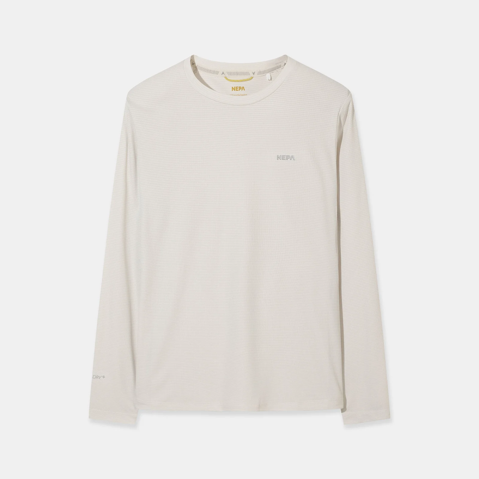NEPA/Official Direct 7M25311 女裝 Polartec Power Dry 長袖 圓領T恤_PALE BEIGE