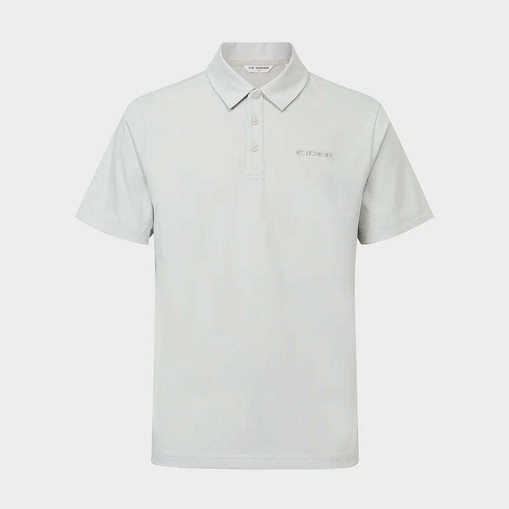 VERDON (Verdon) 男裝 短袖 Polo T恤_OATMEAL GREY_DMM26279KV