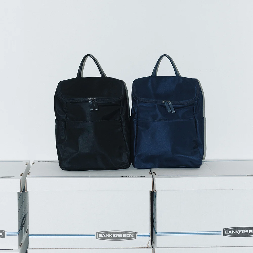 DAY FLAP BACKPACK (Black) 日 翻蓋 背包
