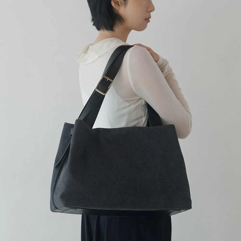 BRISE MEDIUM BAG (CANVAS GREY)