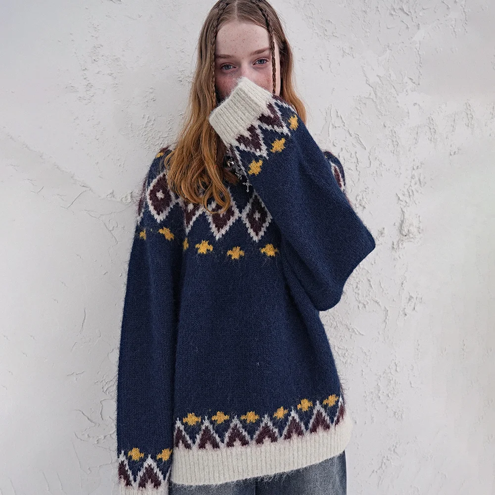 Alpine Fair-isle Knit_3Colors