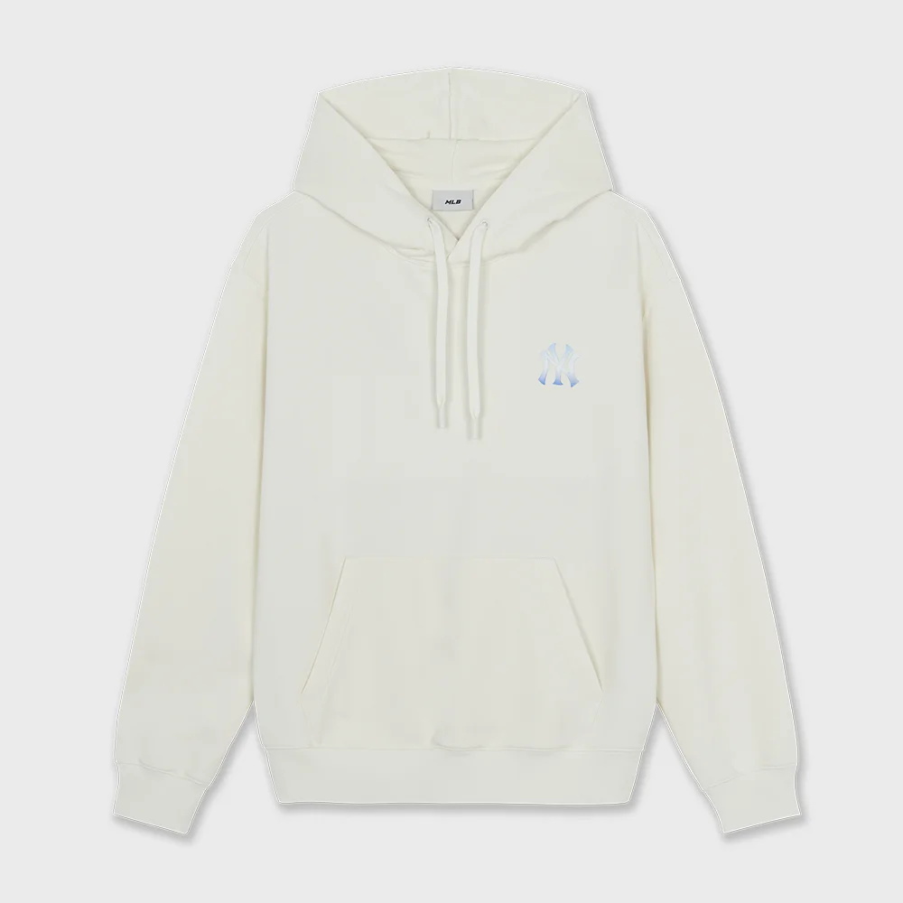 Monogram 復古 Big Lux 連帽衫 NY (Cream)