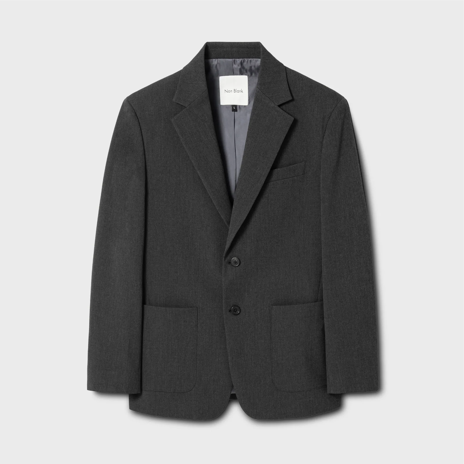 運動 西裝外套 外套_CHARCOAL GREY