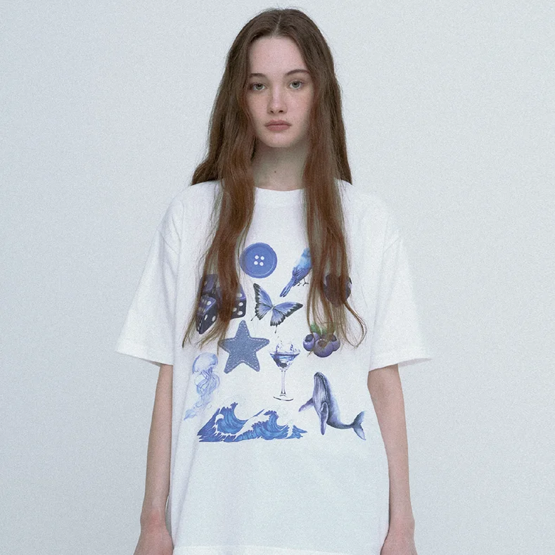 BUNCH T-SHIRT (BLUE)