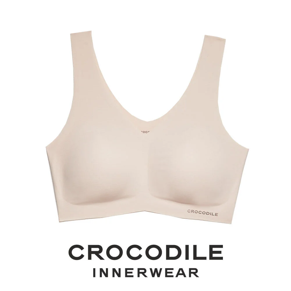 人造絲 V領 一體式 胸圍