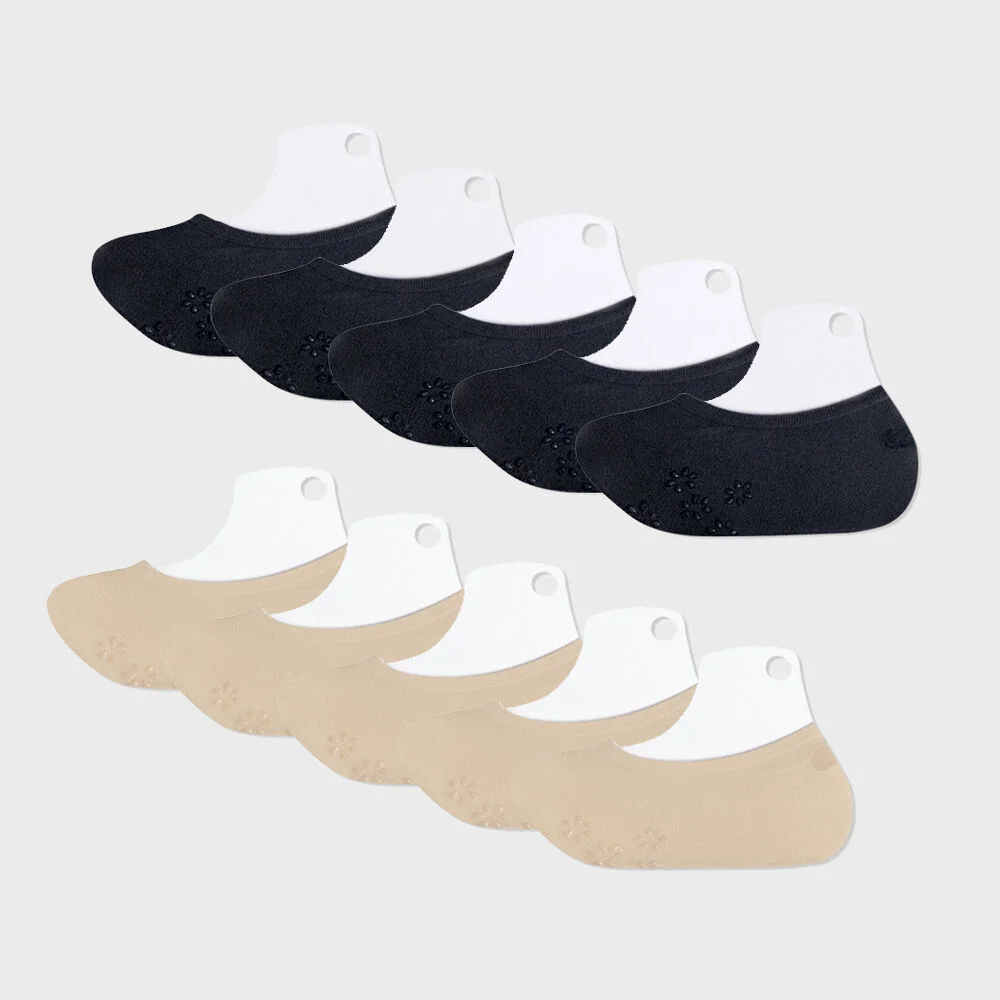 布丁 船型襪 夏季 透視 矽膠 Fake Socks