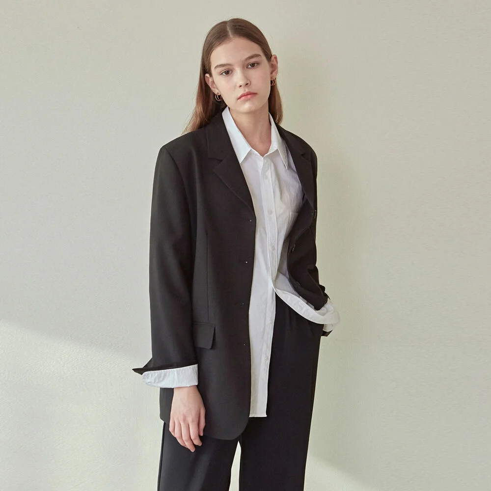 NEW CLASSIC SINGLE JACKET_BLACK