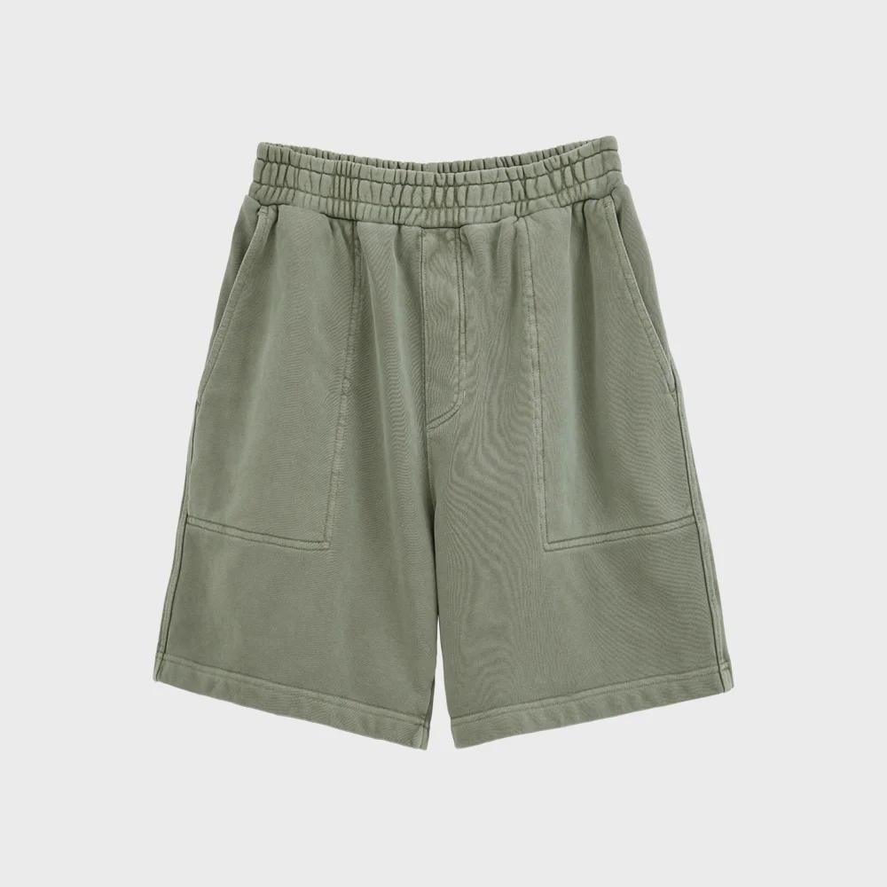 Fatigue Sweat Shorts, Olive Grey
