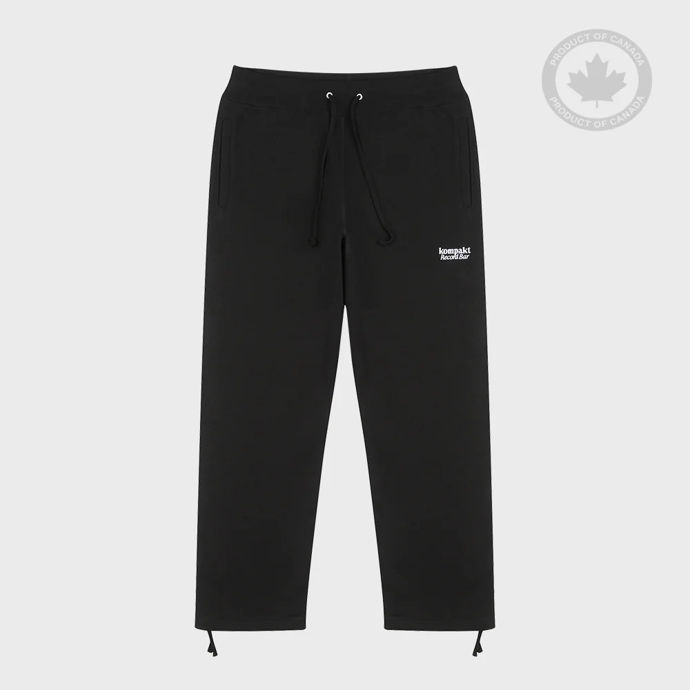Heavyweight KRB Logo Sweatpants - Black