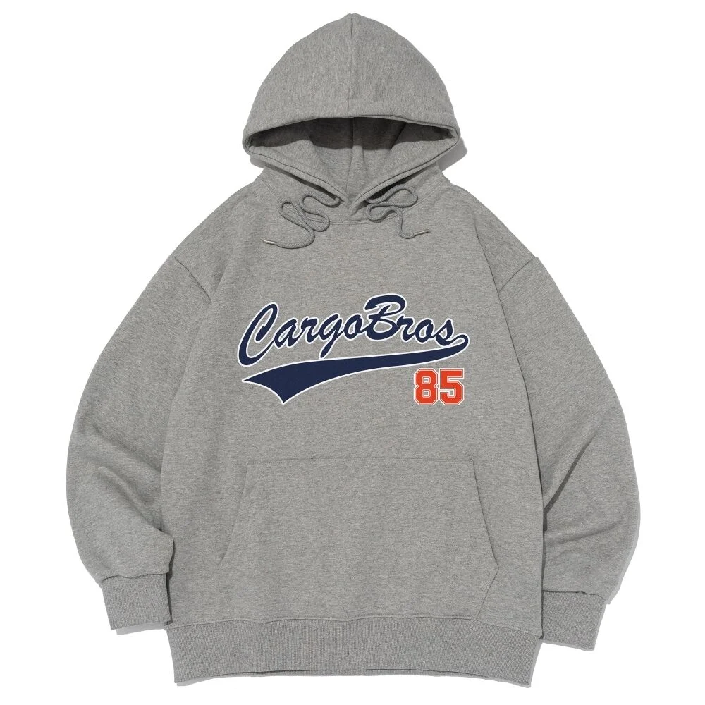 BROS 85 OVER HOOD T-SHIRT (GRAY)