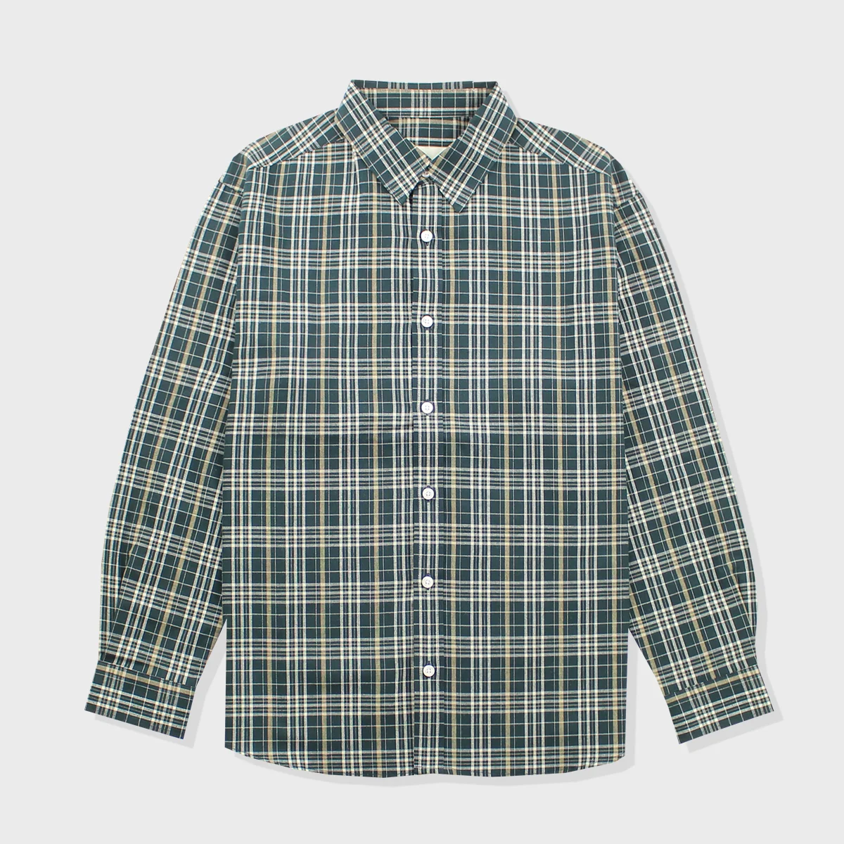 Cb NERD Checked Shirts(GREEN CHECK)