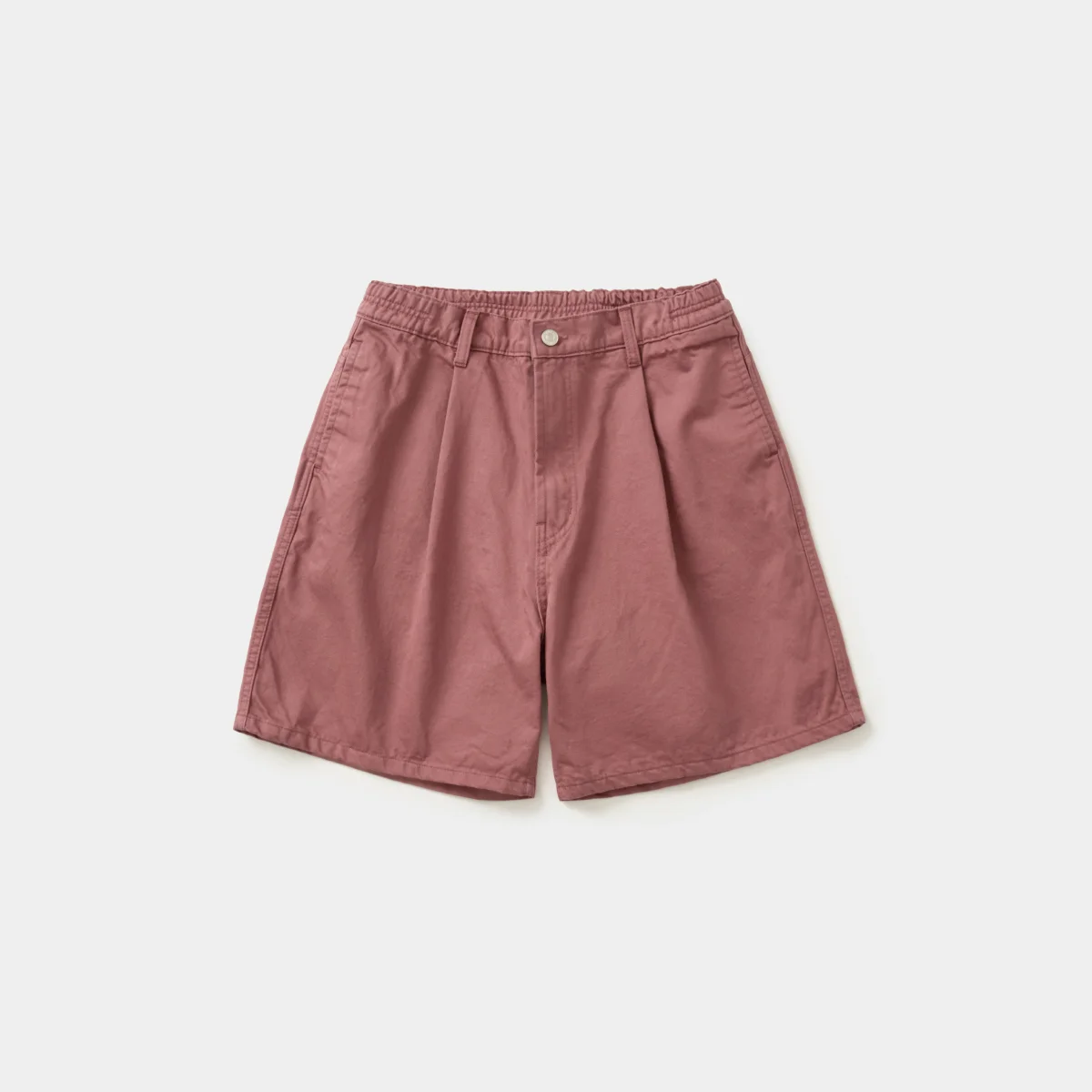 Sea&Sun Washed pin-tuck Shorts (Pink)