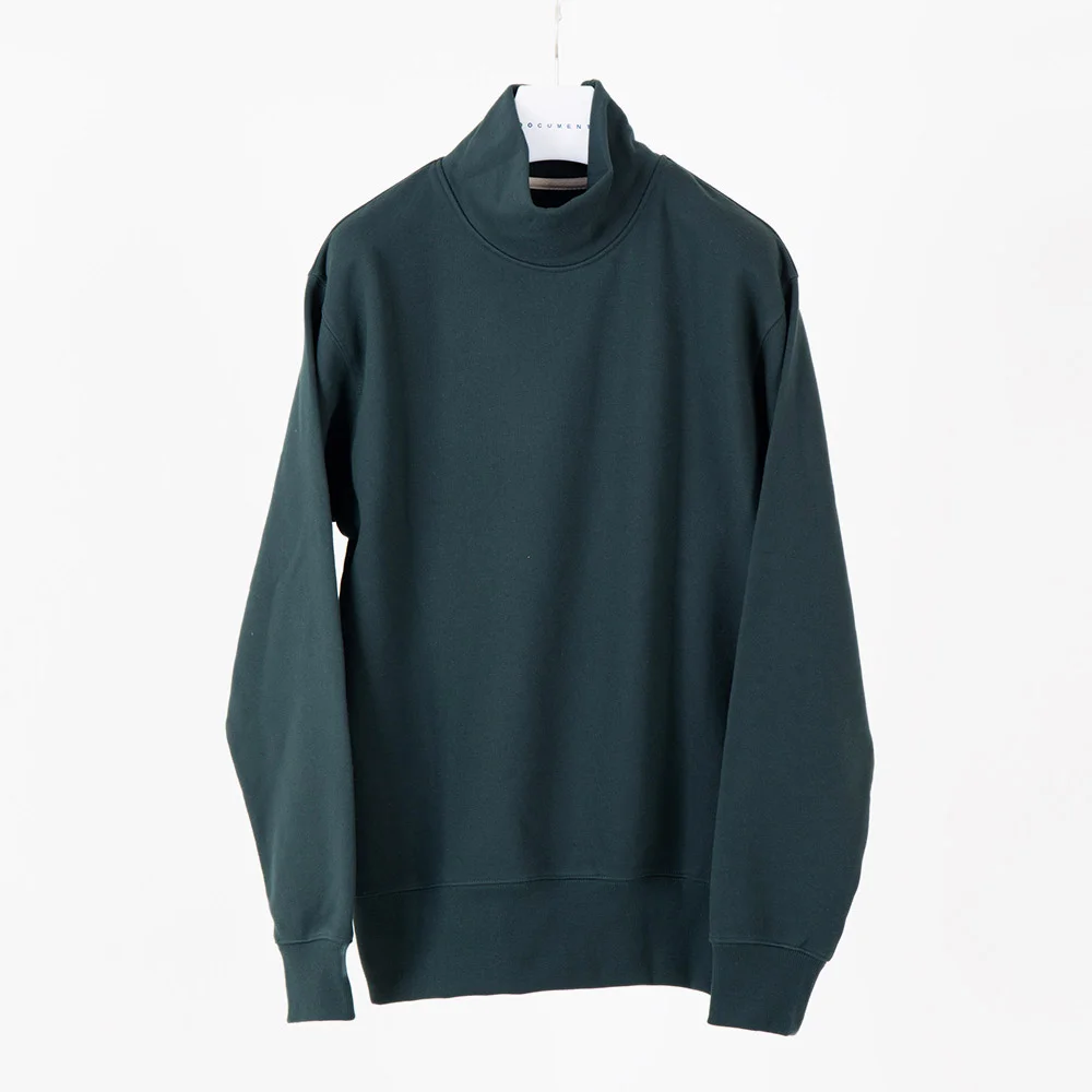 CHRISTMAS TURTLE NECK SWEAT JERSEY (GREEN)