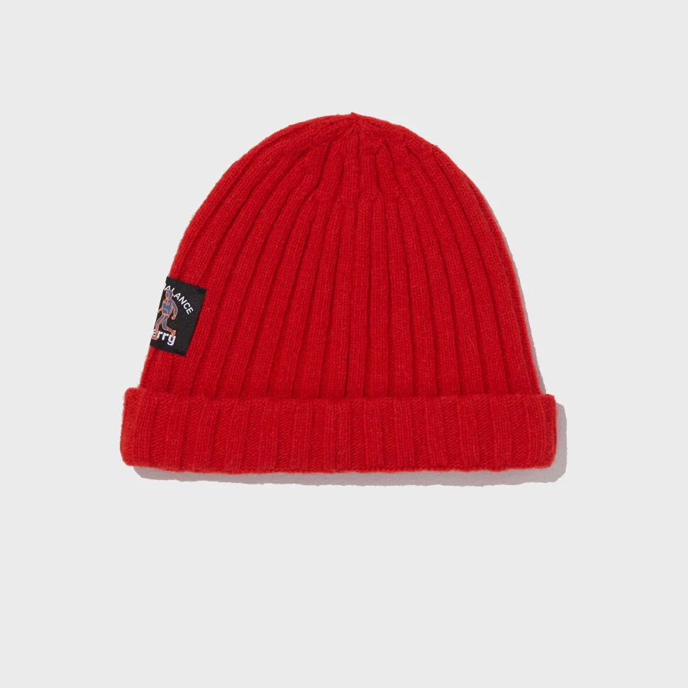 SHORT BEANIE_RED