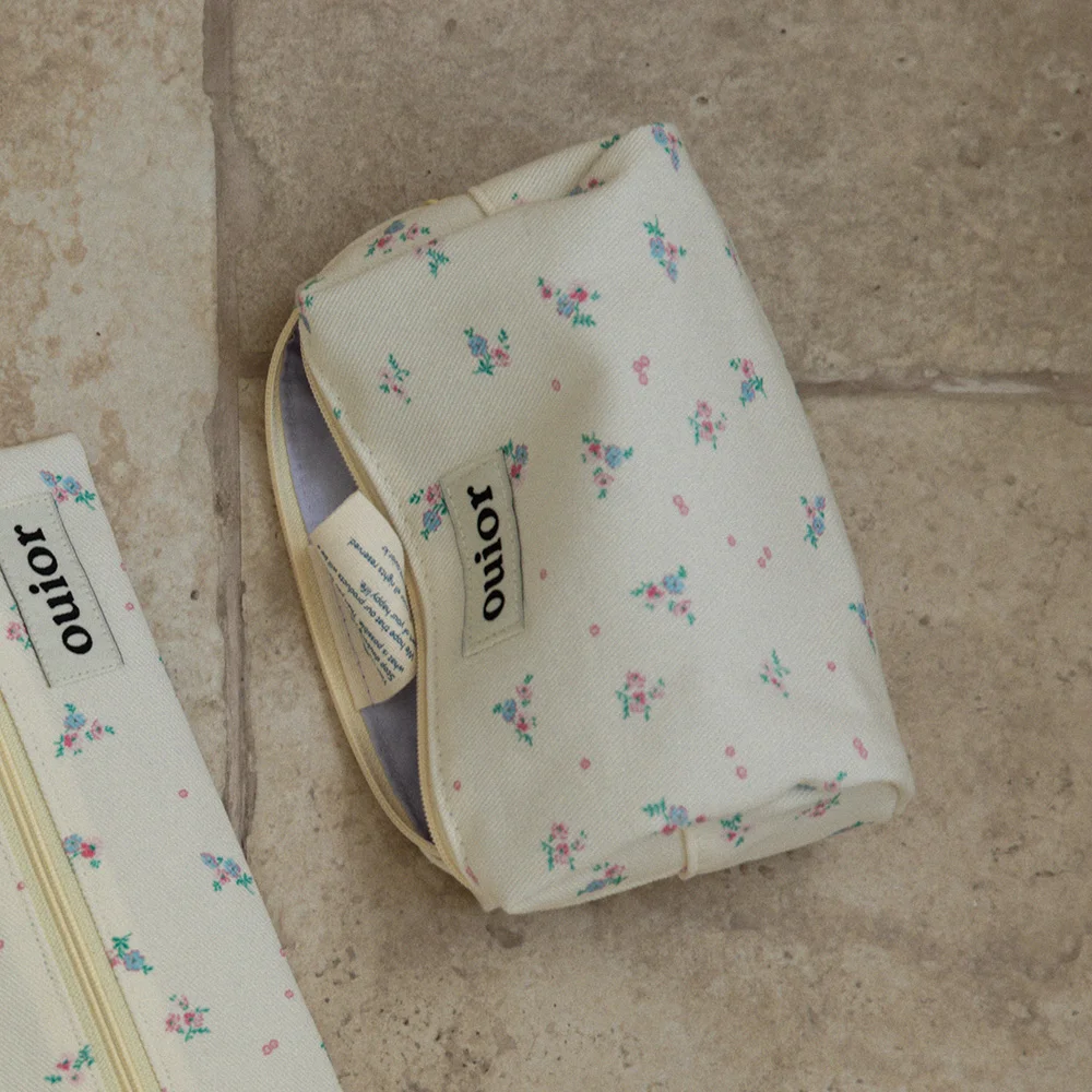 ouior everyday pouch - pastel ivory
