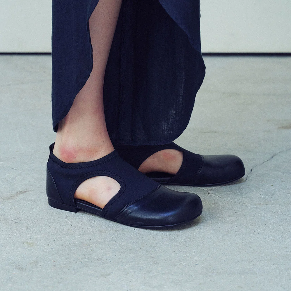 Nile span sandal (Black)