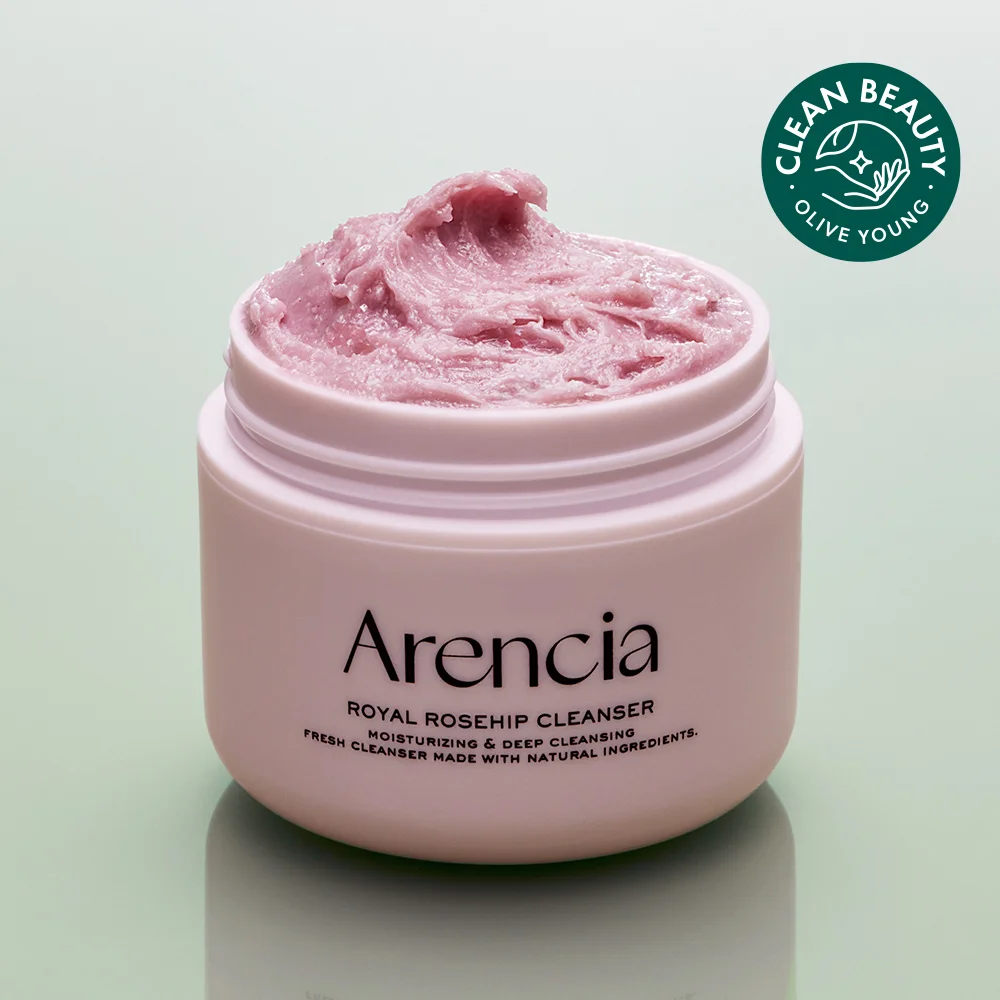 Arencia Tteoksoap 清新 皇家 玫瑰果 潔面乳 120g