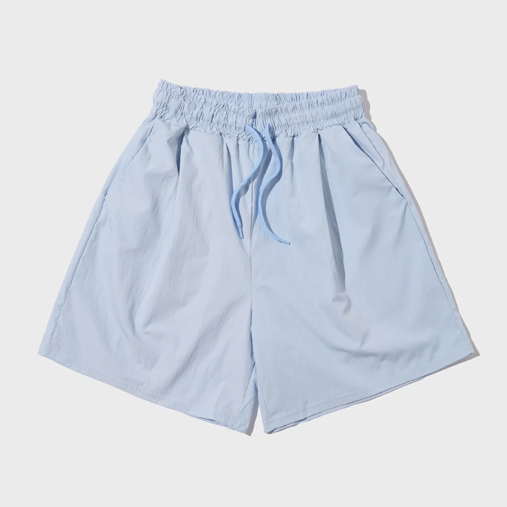 COOL WASHING HALF PANTS (BLUE)