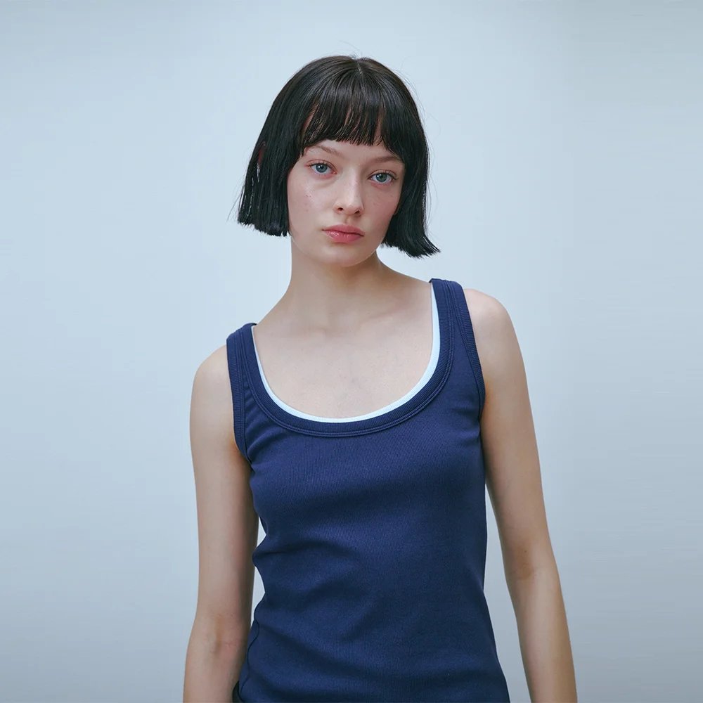 Daily Sleeveless (Navy)
