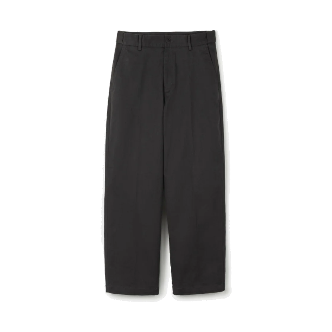 MOLESKINE SEMI-WIDE PANTS CHARCOAL