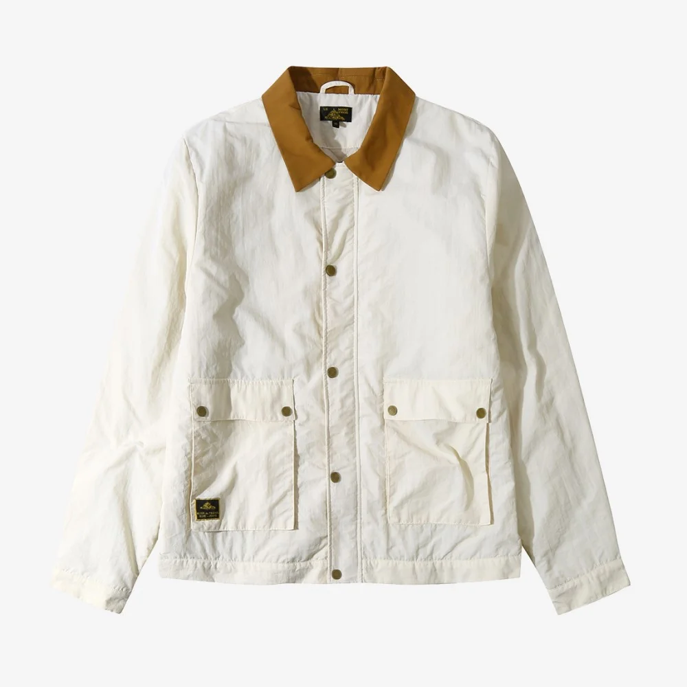 VOME - RIPSTOP PADDED BLOUSON_Ivory