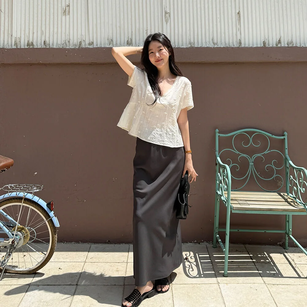 New mermaid skirt - Grey