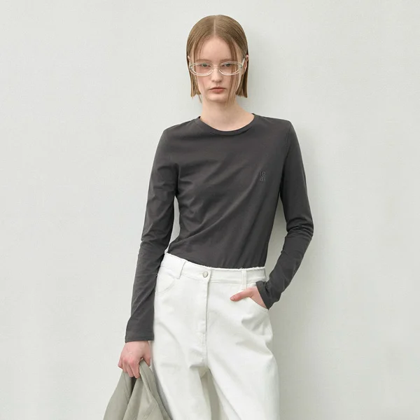 ESSENTIAL OUT STITCHED TEE(T-6999)_2Colors