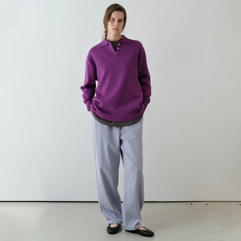Hudson Banding Denim in Lilac