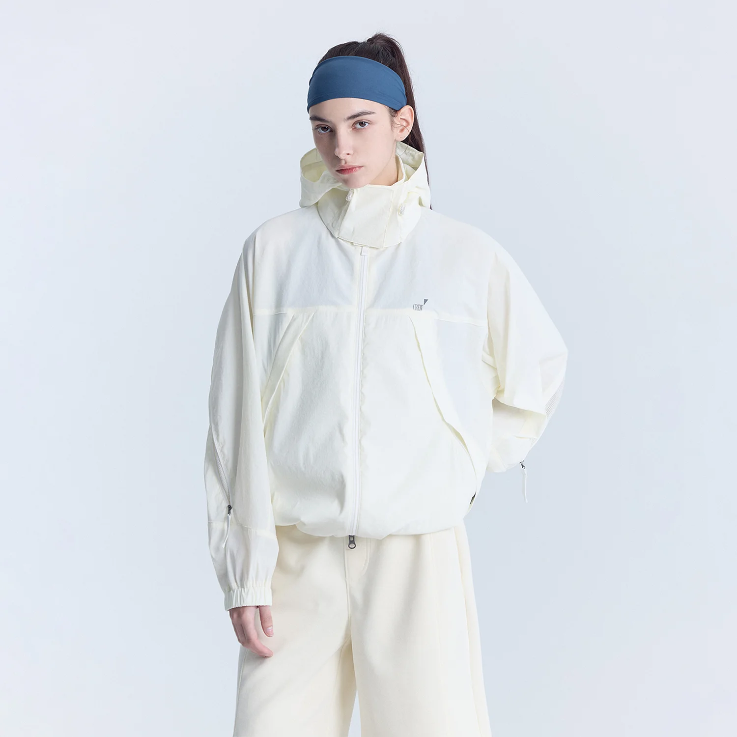 AIR VENT WIND JACKET CREAM