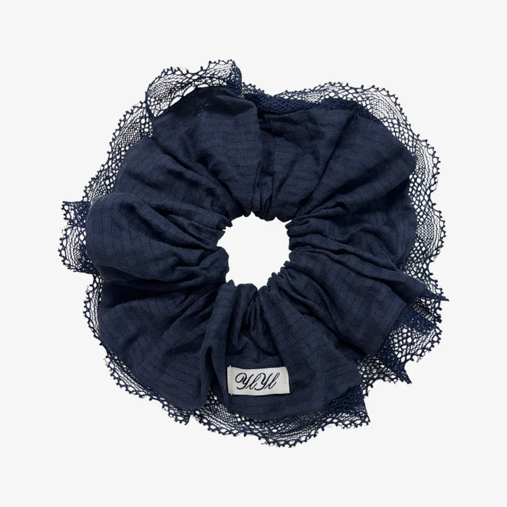 Lingerie scrunchie, GRAPE