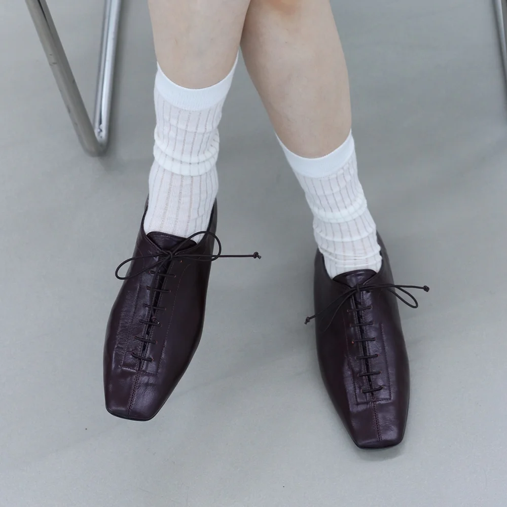 Rom laceup Loafer_25507_wine