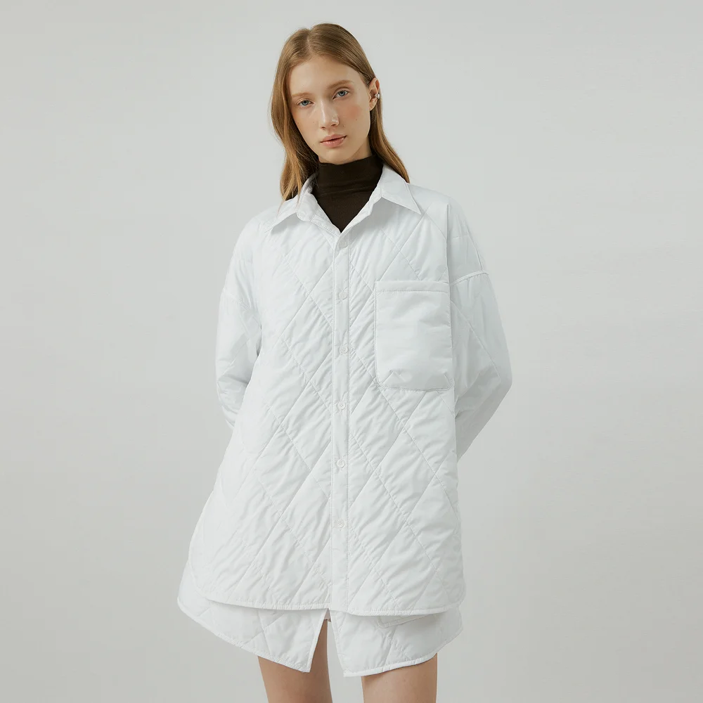 Breeze TO quilting overfit coat