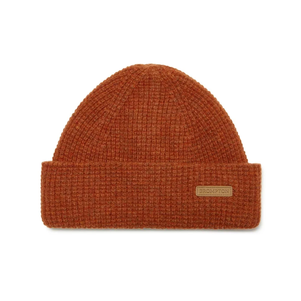 WOOL BLEND BEANIE - ORANGE (P244AHA214)